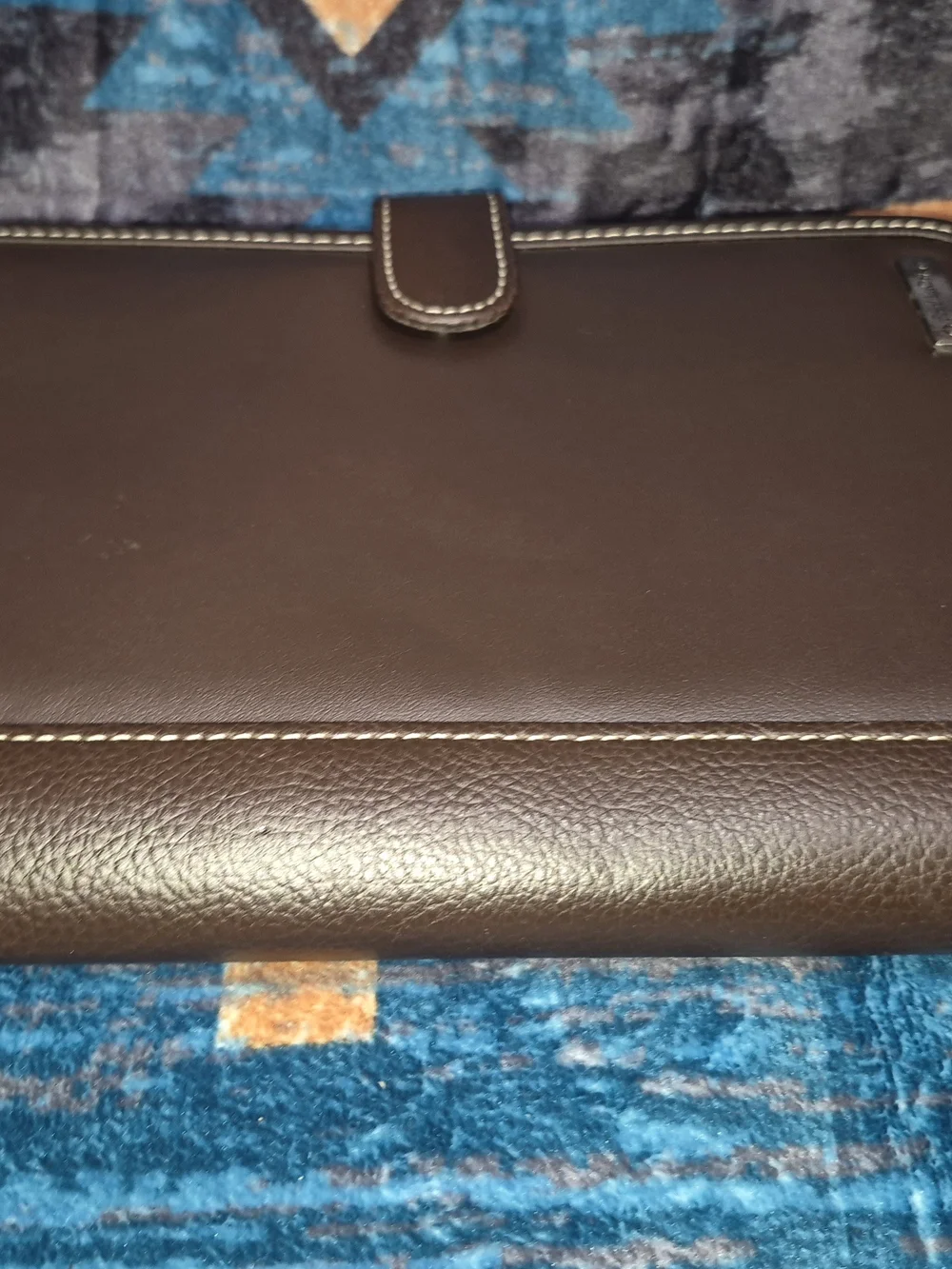 🔥New! Franklin Covey Chocolate Synthetic Leather Organizer Planner Classic